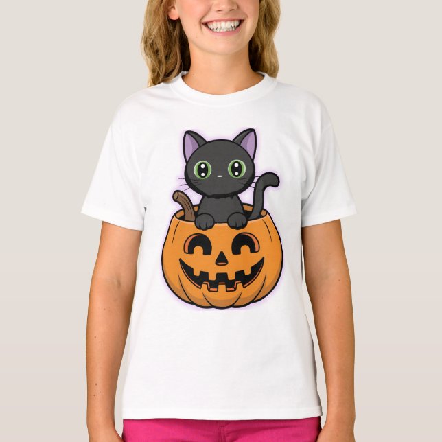 T-shirt Éffrayant mais mignon (Devant)