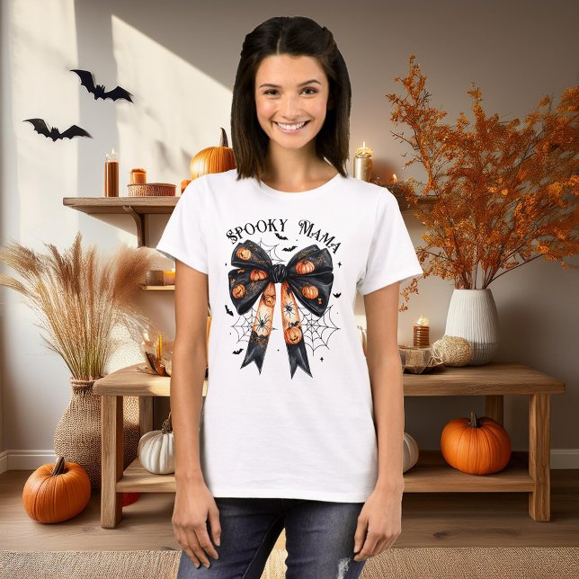 T-shirt Éffrayant Mama Halloween (Créateur téléchargé)