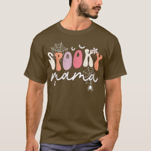 T-shirt ÉFFRAYANT Mama Halloween Super 69
