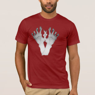 T-shirt Effrayant monstre effrayant main