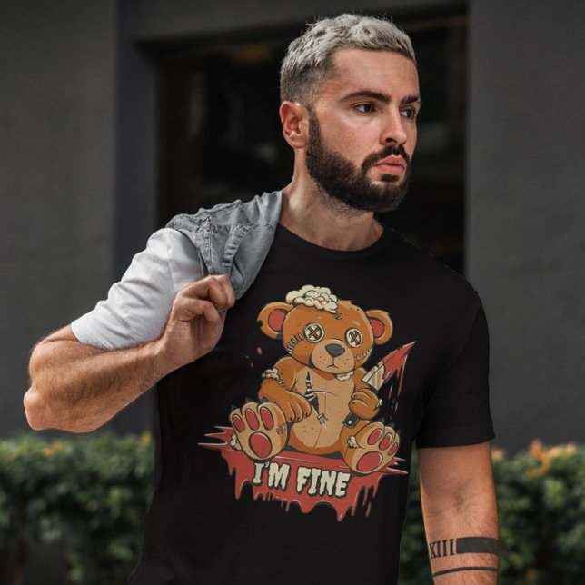 T-shirt Effrayant ours en peluche (Créateur téléchargé)