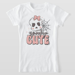 T-Shirt Éffrayant Pink Halloween Nom Anniversaire