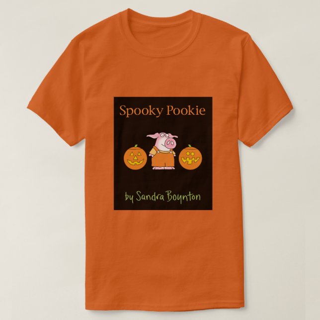 T-shirt ÉFFRAYANT POOKIE par Sandra Boynton (Design devant)