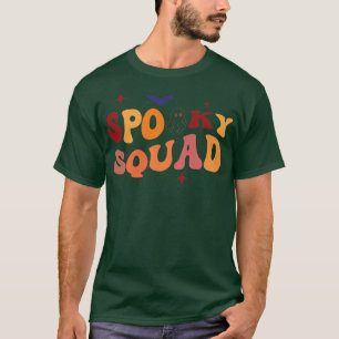 T-shirt ÉFFRAYANT SQUAD Rétro Super Cousin Crew Fantôme Fl