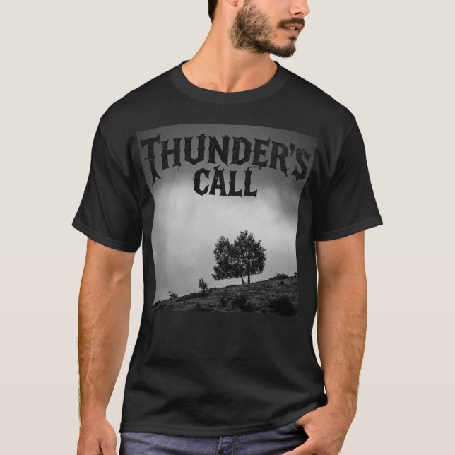 T-shirt Éffrayant Tree Fallen Divine Rock (Devant)