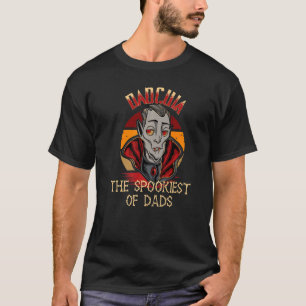 T-shirt Éffrayant Vampire Papa Amusant Halloween Costume D