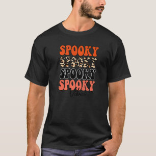 T-shirt Éffrayant Vibes Retro Halloween Vintage