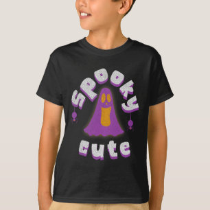 T-shirt Éffrayante Mignonne Halloween Fantômes Hommes Fill