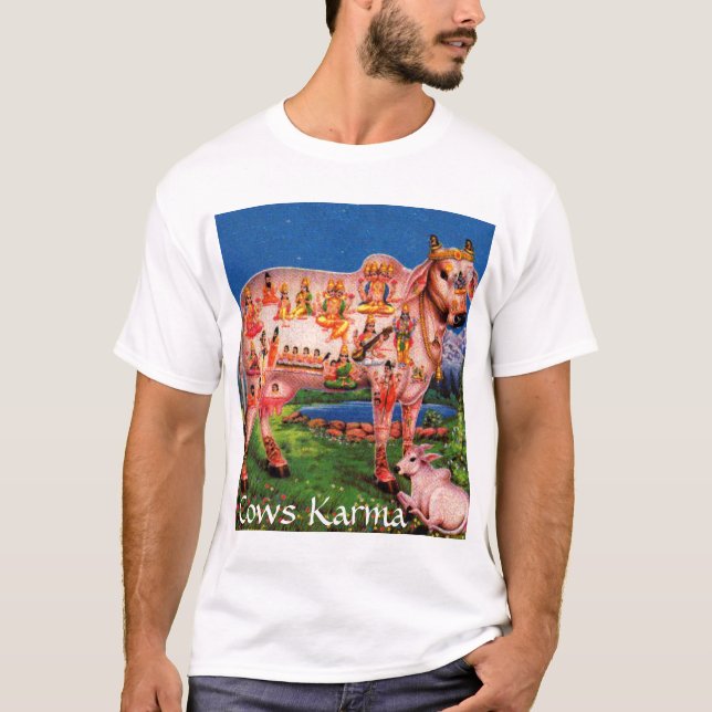 T-shirt effraye le vishnu de gomatha (Devant)