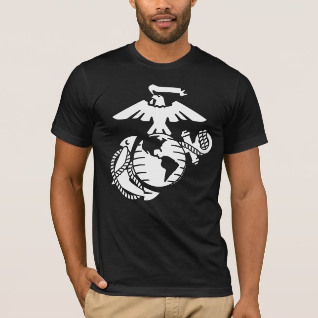 T-shirt EGA à une couleur - blanc (Devant)