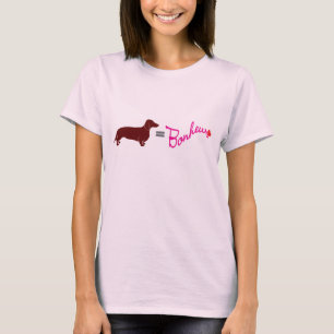 T-shirt Égale de bonheur de teckels
