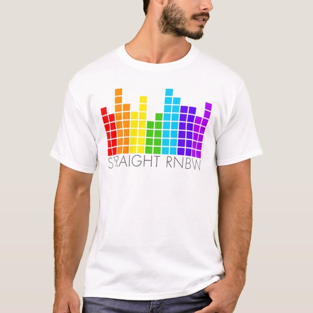 T-shirt Égaliseur droit de RNBW (Devant)
