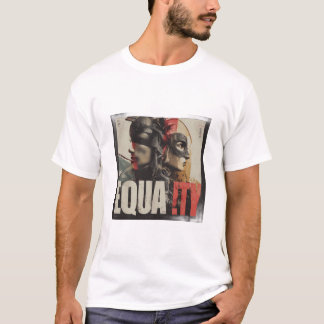 T-shirt ÉGALITÉ – Affiche de protestation artistique audac