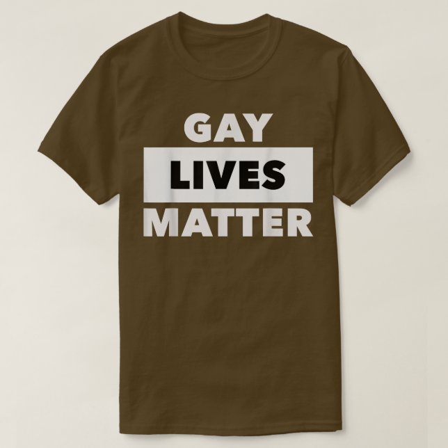 T-shirt Egalité des droits des homosexuels Gay & Lesbian L (Design devant)