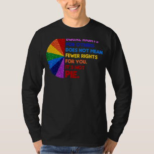 T-shirt Égalité des droits égaux pour les autres Ce n'est 
