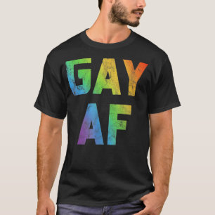 T-shirt Égalité Lesbienne Af Rainbow Lgbtq Sensibilisation