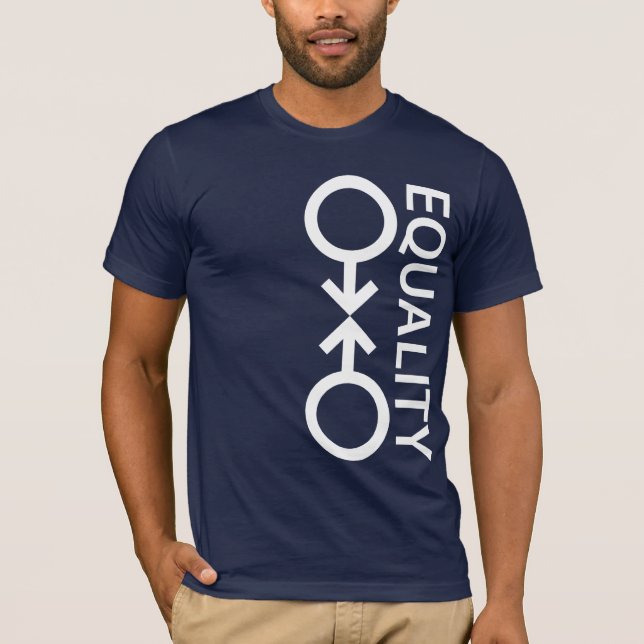 T-shirt Égalité-Mâle (Devant)