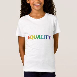 T-Shirt Égalité orgueil lgbtq lgbt queer gay couleurs arc-