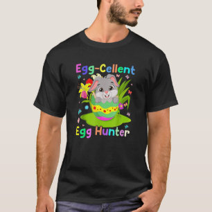 T-shirt Egg Cellent Egg Hunter Funny Bunny Easter