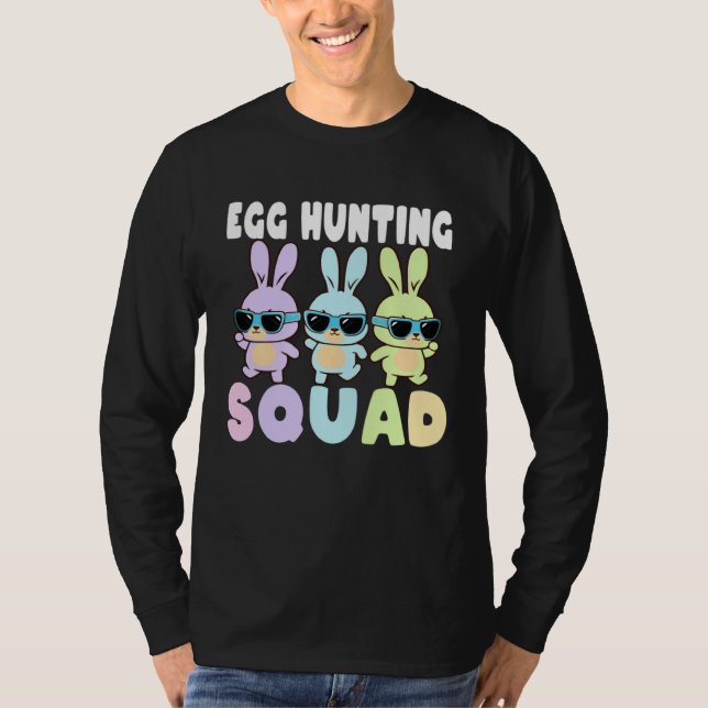 T-shirt Egg Hunting Squad  Easter Bunnies Egg Hunt (Devant)