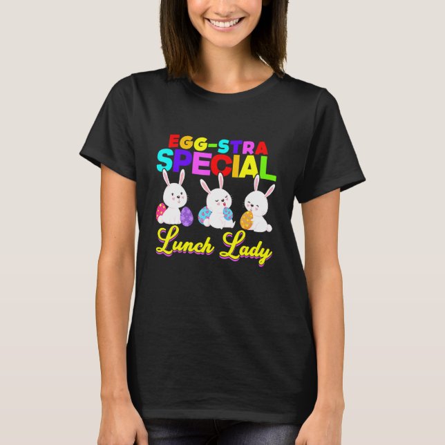 T-shirt Egg Stra spécial Déjeuner Dame de Pâques OEufs de  (Devant)