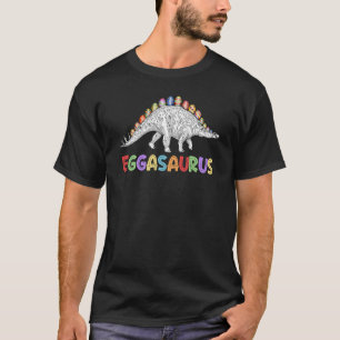 T-shirt Eggasaurus Stegosaurus Egg Dinosaur Joyeux Pâques