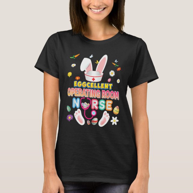 T-shirt Eggcellent salle d'opération Infirmière Excellent  (Devant)
