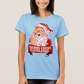 T-shirt Eggnog Causes Flatulence