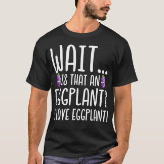 T-shirt Eggplant Lover est qu'une aubergine J'aime Eggplan