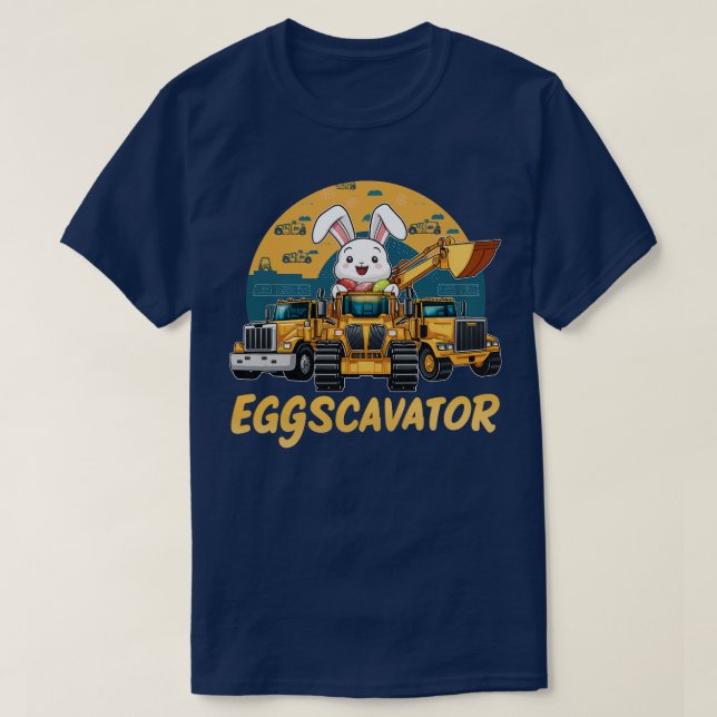 T-shirt Eggscavator (Design devant)