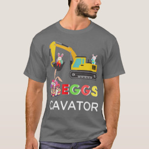 T-shirt EGGSCAVATOR OEufs Cavateur Enfants Bébés Mignons P