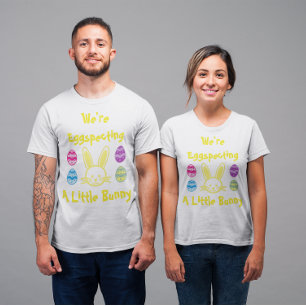 T-shirt Eggspecting A Little Bunny