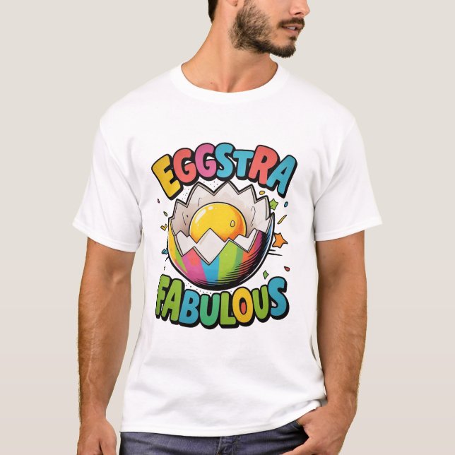 T-shirt Eggstra Fabulous (Devant)