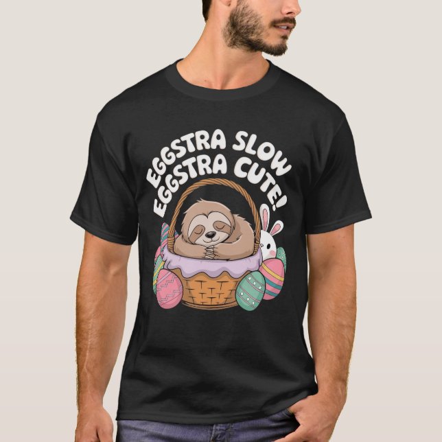 T-shirt Eggstra Lente, Eggstra Mignonne ! (Devant)