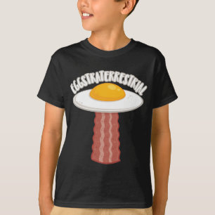 T-shirt Eggstraterrestrial Avec Texte