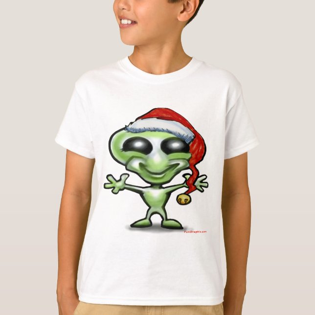 T-shirt Église alien (Devant)