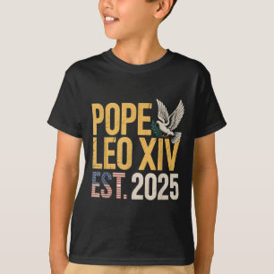 T-shirt Église catholique américaine du pape Léon