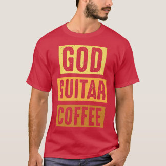 T-shirt Église chrétienne guitariste adoration Guitare Jou