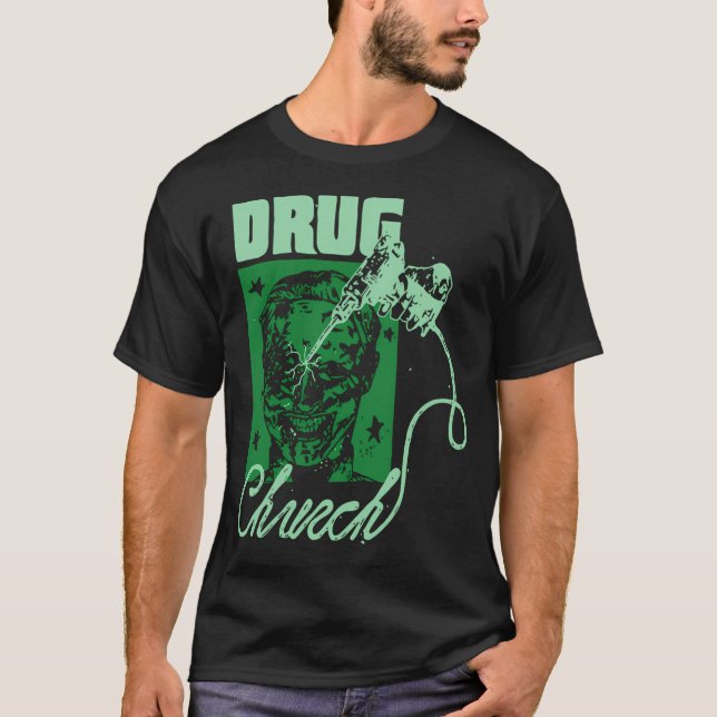 T-shirt Église de la drogue Drill (Devant)