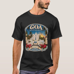 T-shirt Église de l'Immaculée Conception de Goa Panaji – V