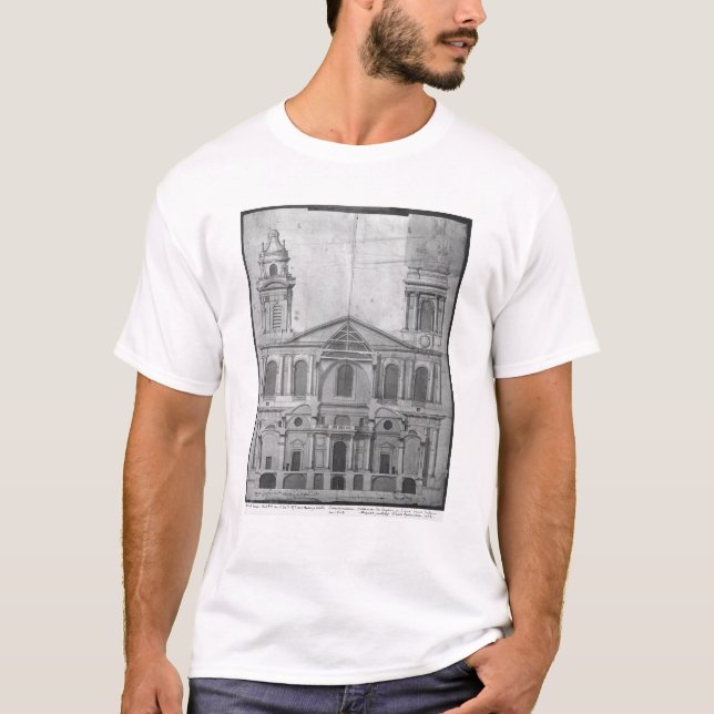 T-shirt Église de Saint-Sulpice (Devant)