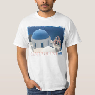 T-shirt Église de Santorini