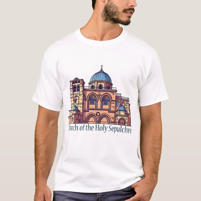 T-shirt Église du Saint-Sépulcre (Devant)