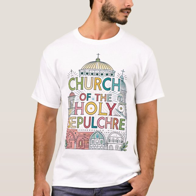 T-shirt Église du Saint-Sépulcre (Devant)