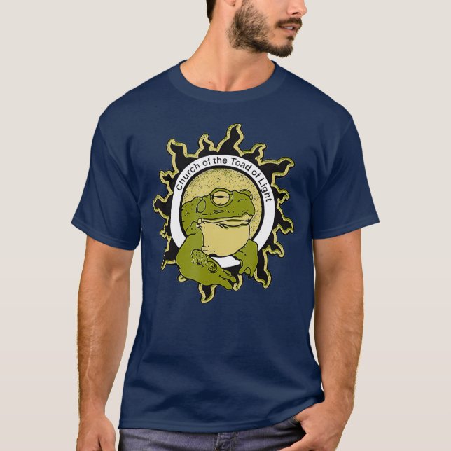 T-shirt Église du Toad de Lumière Sonoran Desert Bufo (Devant)