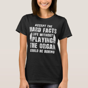 T-shirt Eglise Joueur Instrument Pipe Organisateur 5