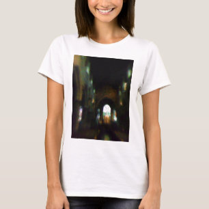 T-shirt Église noire