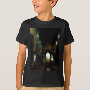 T-shirt Église noire