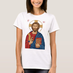 T-shirt Église orthodoxe d'Europe de l'Est Lord Jésus-Chri