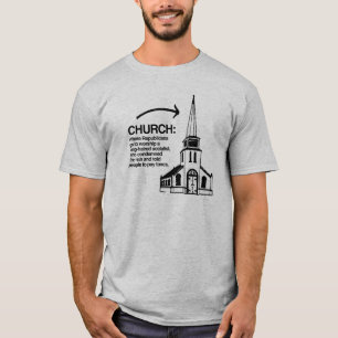 T-SHIRT ÉGLISE - OÙ LES RÉPUBLICAINS VONT ADORER